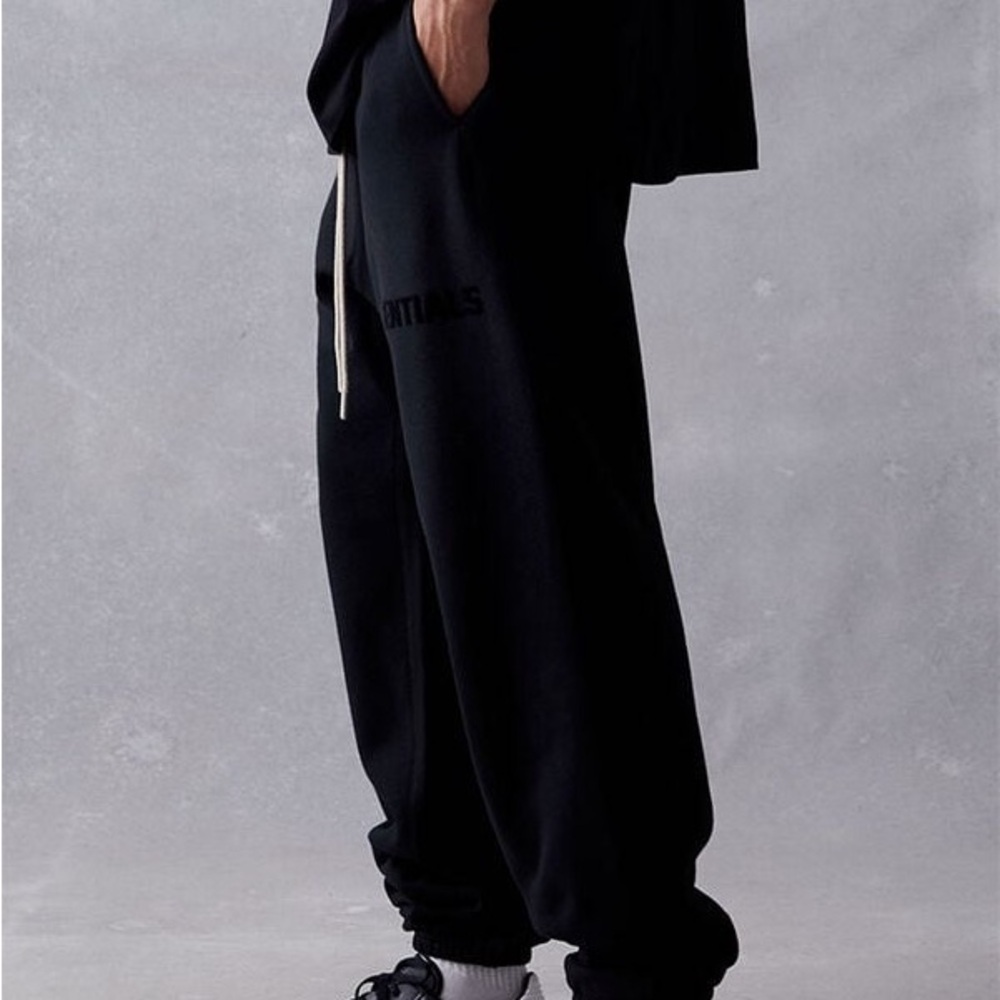 Fear of God Essentials Black Joggers